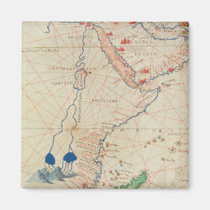 Aimant Une partie de l'atlas de l'Afrique   du monde