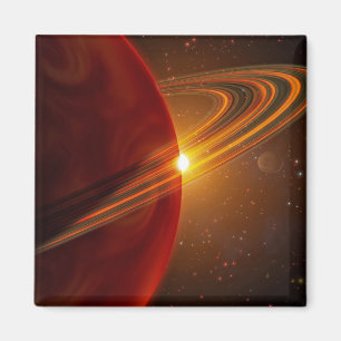 Aimant Une planète géante en orbite autour de l'étoile so