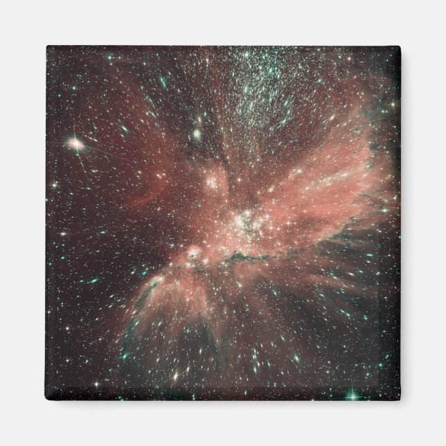 Aimant Une population d'étoiles naissantes dans la Voie L (Devant)