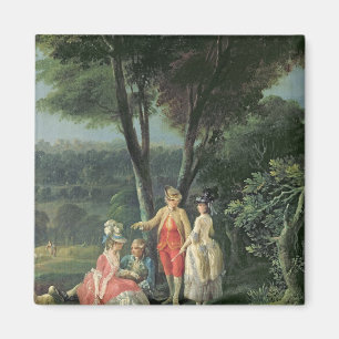 Aimant Une promenade en parc