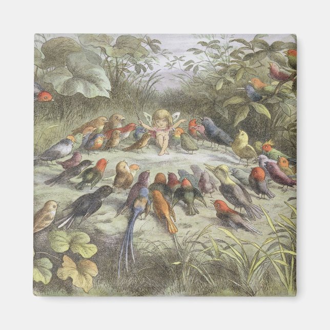 Aimant Une répétition en terre fée, illustration de "In F (Devant)