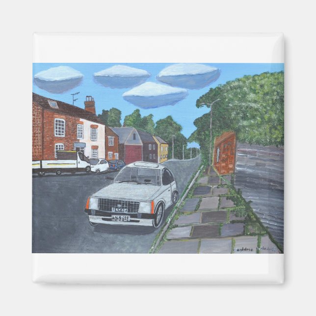 Aimant Une rue à Derby (Devant)