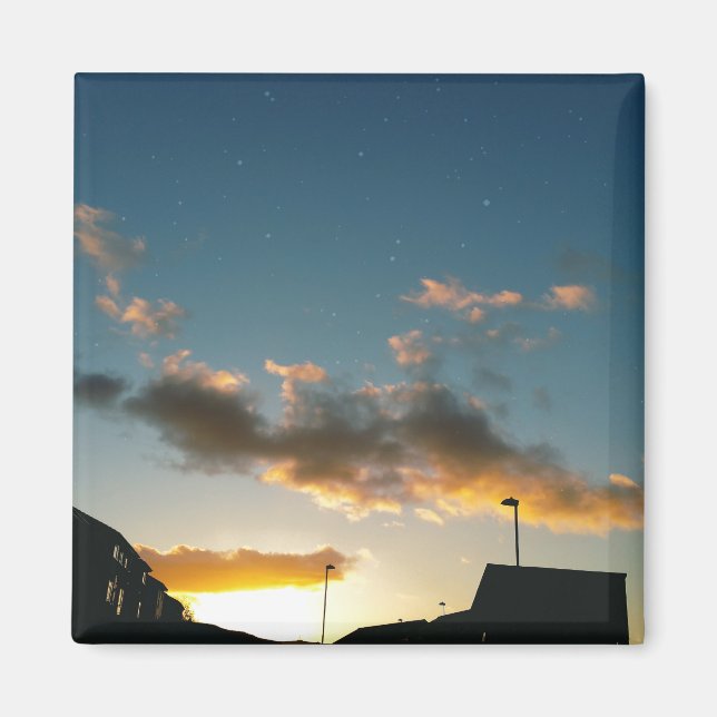 Aimant Une rue couronnée d'étoiles (Devant)