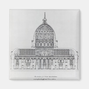 Aimant Une section transversale de St Peter, Rome