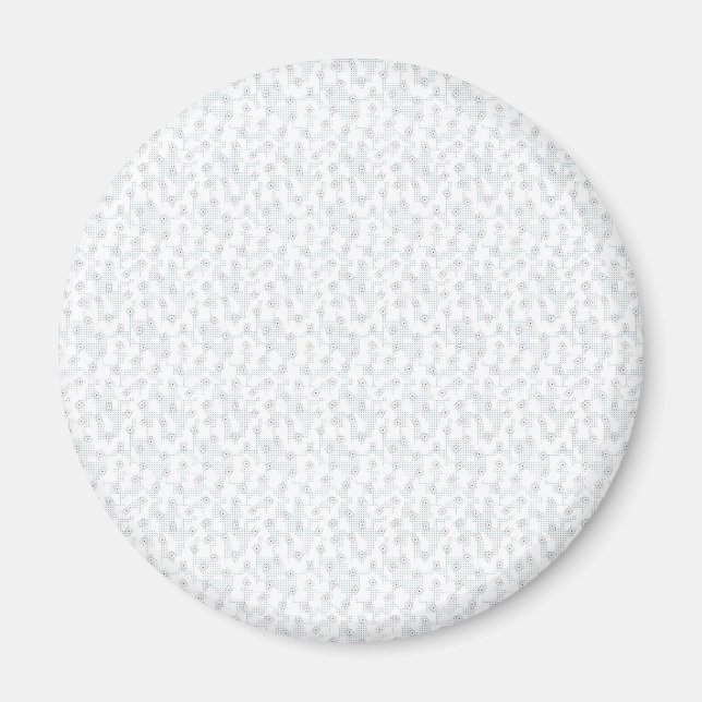 Aimant Une surface entièrement blanche et sans fonctionna (Devant)