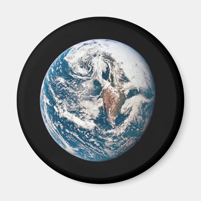 Aimant Une Terre Tirée De L'Appareil Spacecraft Apollo 10 (Devant)