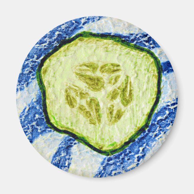 Aimant Une tranche d'été (Devant)