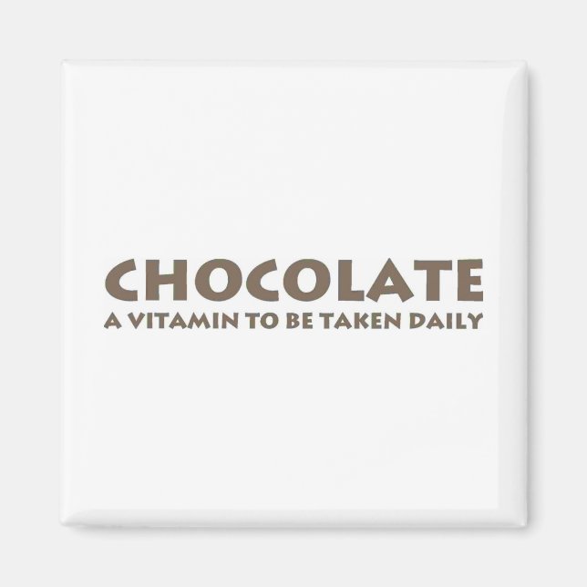 Aimant Une vitamine à prendre chaque jour (Devant)