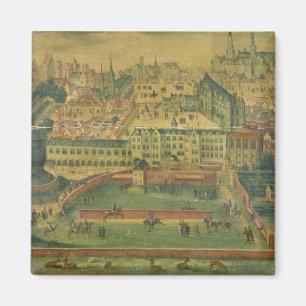 Aimant Une vue de Royal Palace, Bruxelles
