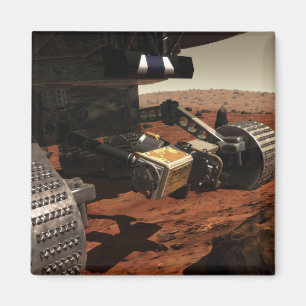 Aimant Une vue en gros plan du bras sur Mars de la NASA