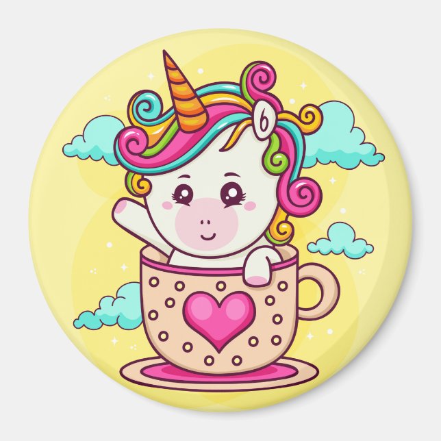 Aimant Unicorne (Devant)