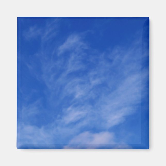 Aimant Unicorne ou dragon dans les nuages - (Devant)