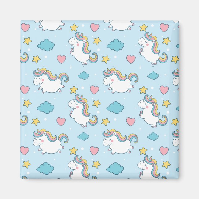 Aimant Unicornes (Devant)