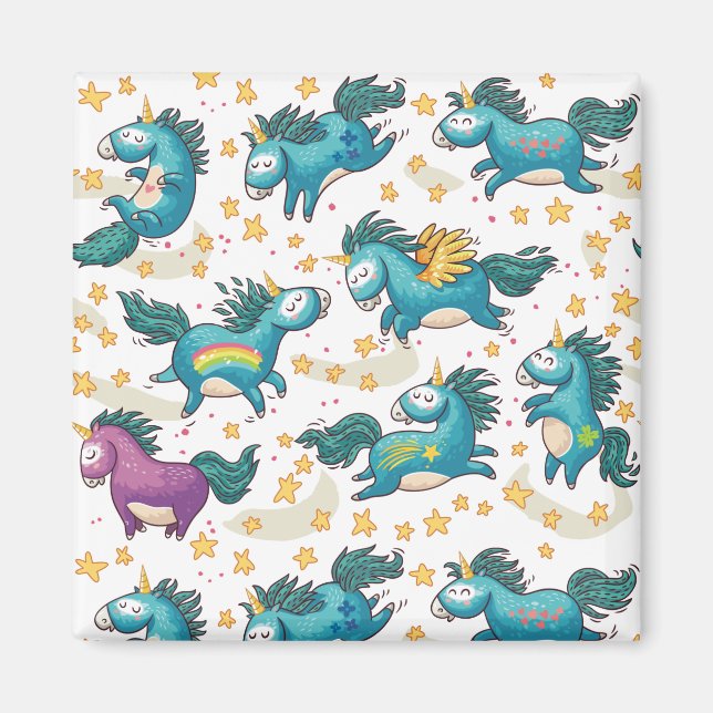 Aimant Unicornes (Devant)