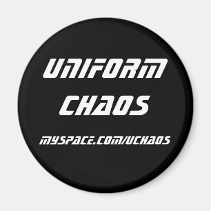 Aimant uniforme de chaos - blanc