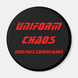 Aimant uniforme de chaos - rouge
