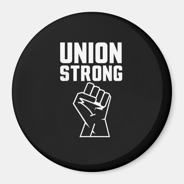 Aimant Union Fière Union Solide Solidarité Soutenir Nos N (Devant)