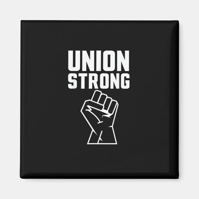 Aimant Union Fière Union Solide Solidarité Soutenir Nos N (Devant)