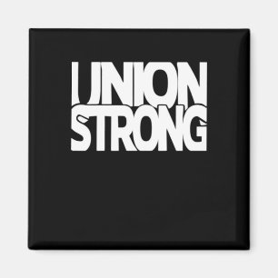 Aimant Union forte - Blanc Txt Classic