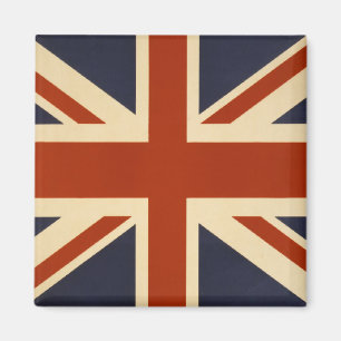 Aimant Union Jack Retro