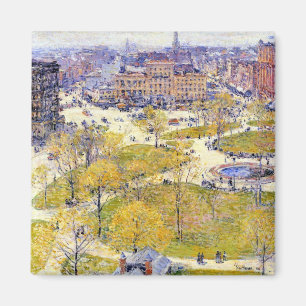 Aimant Union Square au printemps par Frederick Childe Has