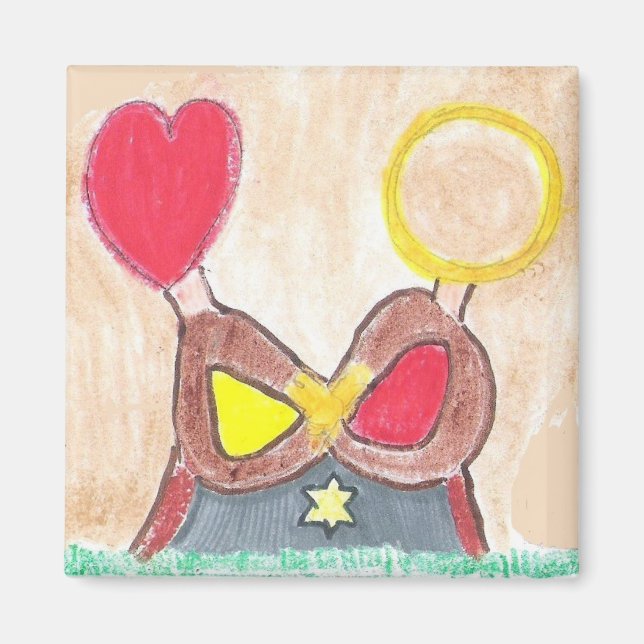 Aimant Unité d'amour éternelle et infinie (Devant)