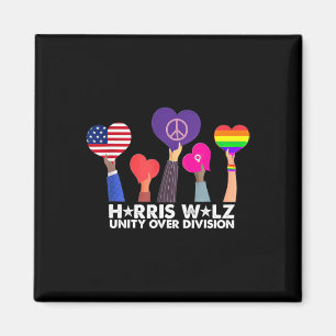 Aimant Unité sur division Harris 2024 Wheimer 2024 Vote