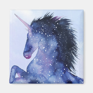 Aimant Univers de licorne - cosmique