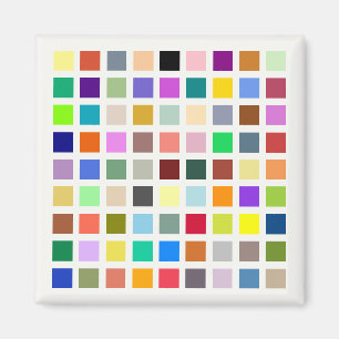 Aimant Univers des couleurs, l'arc-en-ciel et plus - 81 n