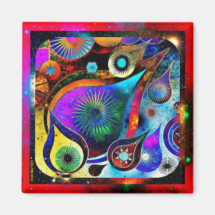 Aimant Univers vif de baisse de larme