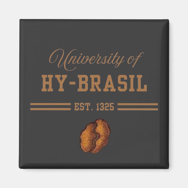 Aimant Université de Hy-Brasil, Est. 1325 (Devant)