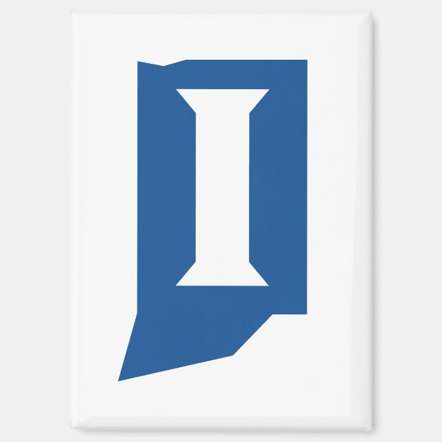 Aimant Université d'État de l'Indiana (Recto)