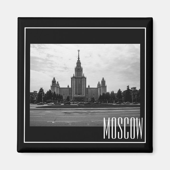 Aimant Université d'Etat Lomonosov de Moscou (Devant)