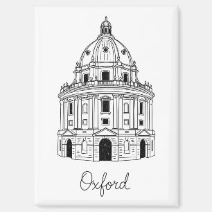 Aimant Université d'Oxford Radcliffe Camera Angleterre Vo