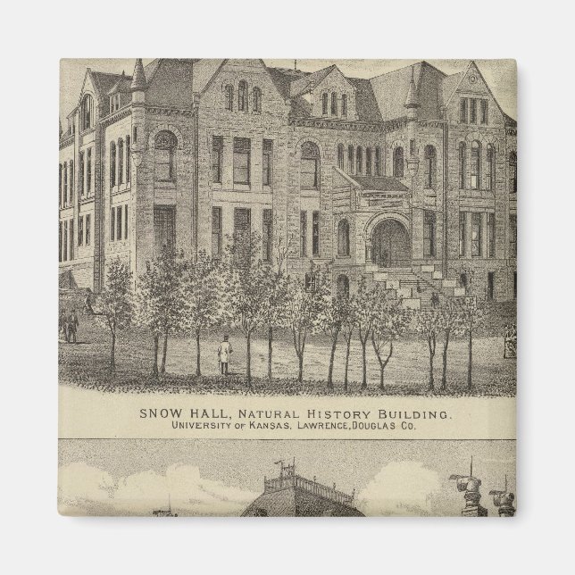 Aimant Université du Kansas (Devant)