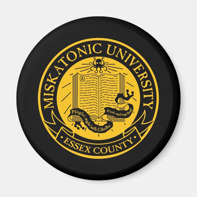 Aimant Université Miskatonique (Devant)