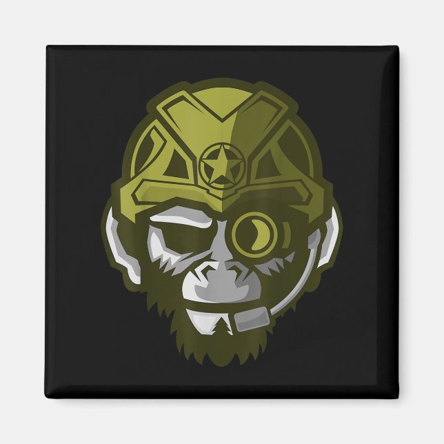 Aimant Unleahe Gorilla Body Building Motivation Gym Gift  (Devant)