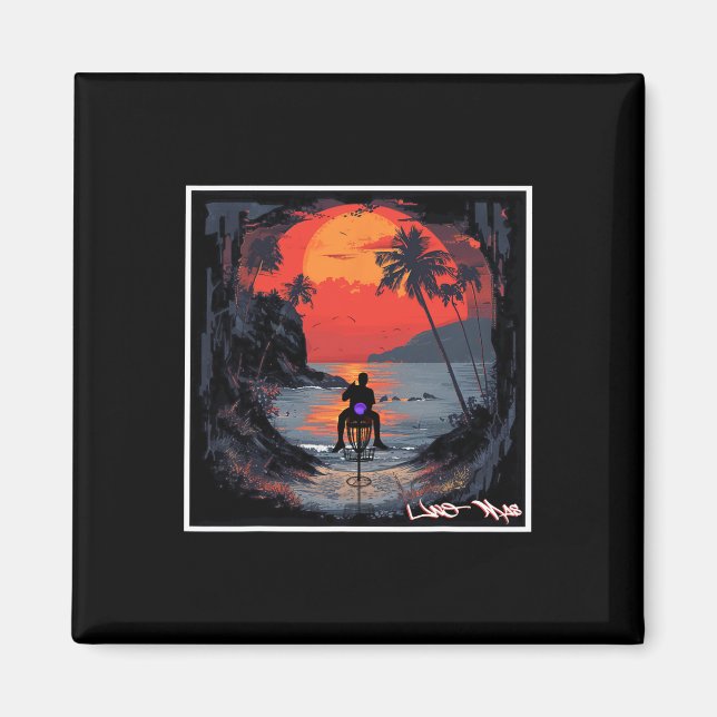 Aimant Uno Mas - Disc Golf  (Devant)