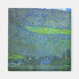 Aimant Unterach am Attersee de Klimt, Art Nouveau vintage