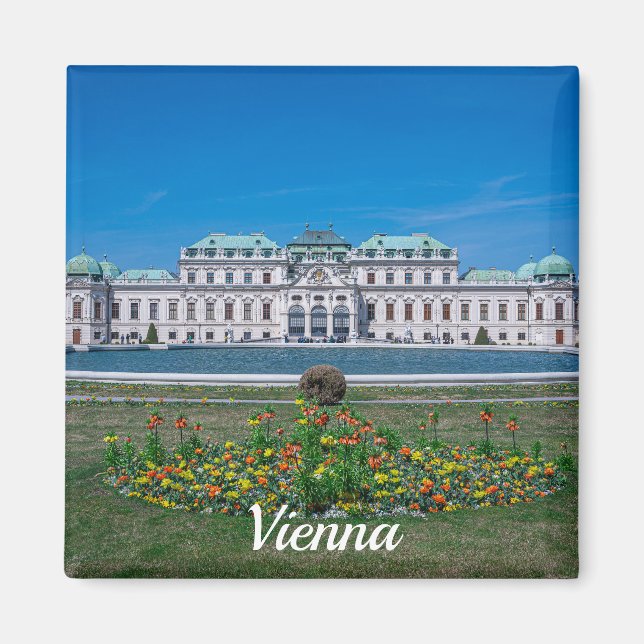 Aimant Upper Belvedere palace in Vienna, Austria (Devant)