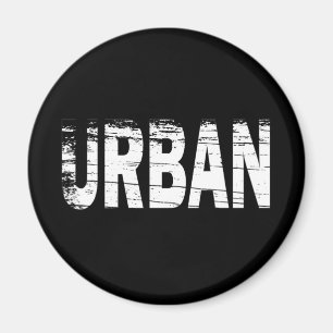 Aimant urban explore urbex lettering script graphic