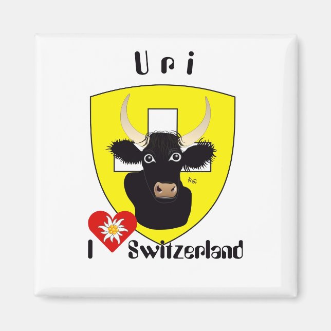 Aimant Uri Suisse Svizzera Svizra (Devant)