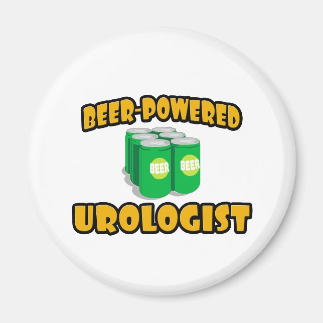 Aimant Urologue à la bière (Devant)