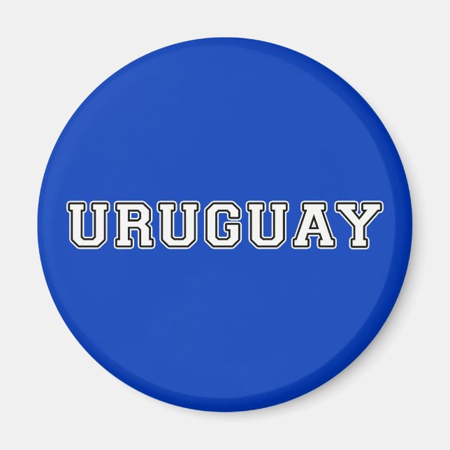 Aimant Uruguay (Devant)