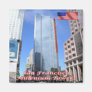 Aimant US San Francisco Alamo Carré Millenium Tower