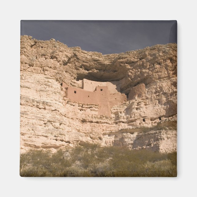 Aimant USA, Arizona, Camp Verde : Château de Montezuma (Devant)