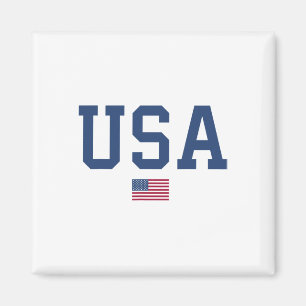 Aimant Usa Chemise Femmes Hommes Enfants Drapeau Américai
