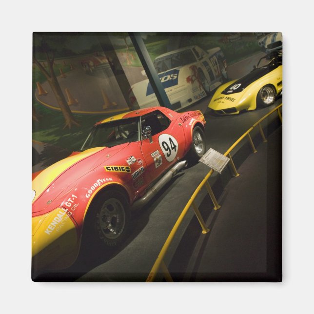 Aimant USA, Kentucky, Bowling Green : Corvette nationale  (Devant)