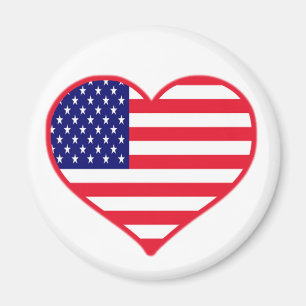 Aimant USA Love