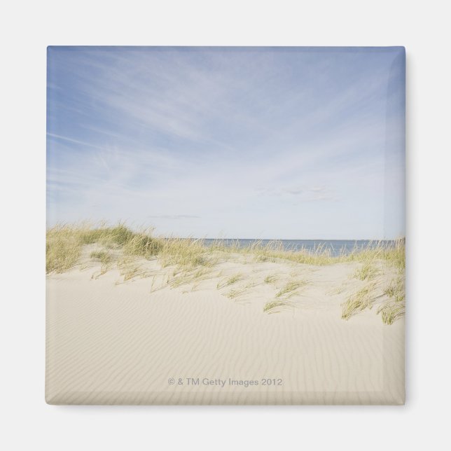 Aimant USA, Massachusetts, Cape Cod, Nantucket, sable (Devant)